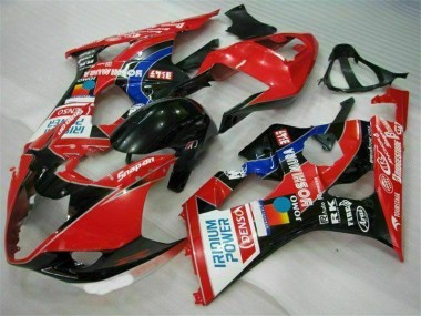 ABS 2003-2004 Red Suzuki GSXR 1000 Bike Fairing UK