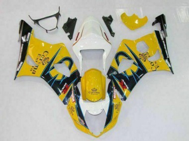 ABS 2003-2004 Yellow Suzuki GSXR 1000 Moto Fairings UK