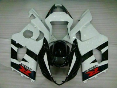 ABS 2003-2004 White Black Suzuki GSXR 1000 Motorcyle Fairings UK