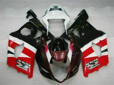 ABS 2003-2004 Red Black Suzuki GSXR 1000 Replacement Fairings UK