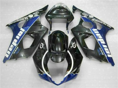 ABS 2003-2004 Black Blue Suzuki GSXR 1000 Motorcycle Fairing & Bodywork UK