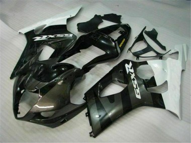 ABS 2003-2004 White Black Suzuki GSXR 1000 Bike Fairing UK