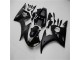 ABS 2003-2005 Glossy Matte Black Yamaha YZF R6 Motor Fairings UK