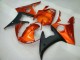 ABS 2003-2005 Orange Black Yamaha YZF R6 Motorcycle Fairings UK