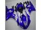 ABS 2003-2005 Blue White Yamaha YZF R6 Bike Fairings UK