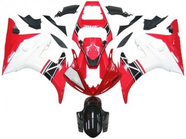 ABS 2003-2005 Red White Black Yamaha YZF R6 Motorcycle Bodywork UK