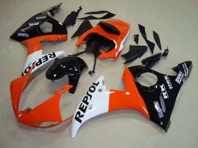 ABS 2003-2005 Repsol Yamaha YZF R6 Motor Bike Fairings UK