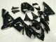 ABS 2003-2005 Glossy Black Kawasaki ZX10R Bike Fairings UK