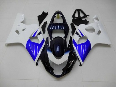 ABS 2004-2005 White Blue Suzuki GSXR 600/750 Replacement Motorcycle Fairings UK