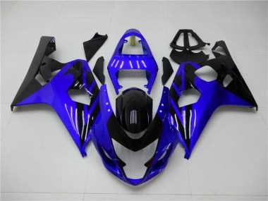 ABS 2004-2005 Blue Black Suzuki GSXR 600/750 Motorcycle Fairings Kits UK