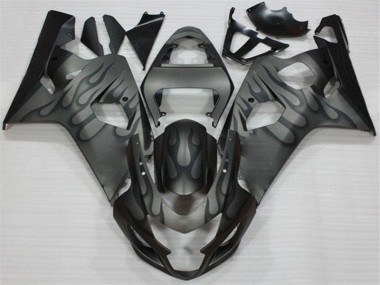 ABS 2004-2005 Black Grey Suzuki GSXR 600/750 Motorcylce Fairings UK