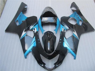 ABS 2004-2005 Blue Black Suzuki GSXR 600/750 Motorcycle Fairing Kit UK