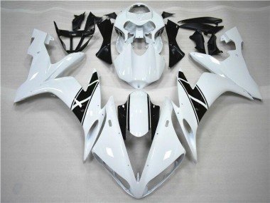 ABS 2004-2006 White Black Yamaha YZF R1 Motorcycle Fairing Kit UK