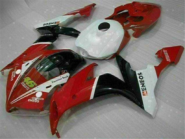 ABS 2004-2006 Red Yamaha YZF R1 Moto Fairings UK