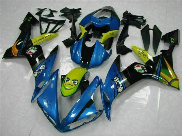 ABS 2004-2006 Blue Yamaha YZF R1 Motorcycle Replacement Fairings UK