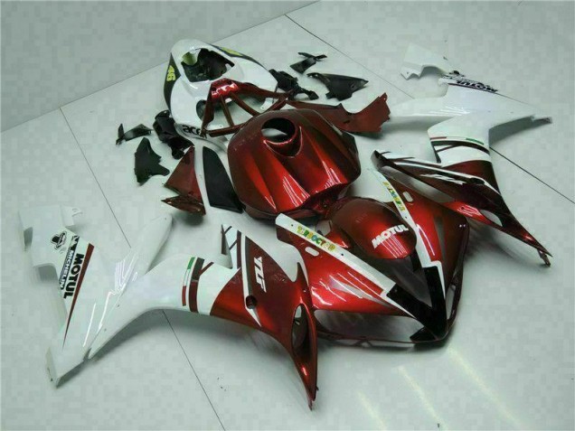 ABS 2004-2006 Red Yamaha YZF R1 Motorcylce Fairings UK