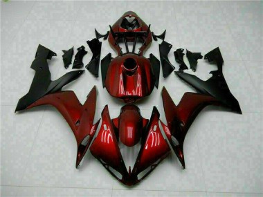 ABS 2004-2006 Red Black Yamaha YZF R1 Motorcycle Fairings UK