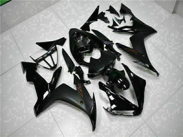 ABS 2004-2006 Black Yamaha YZF R1 Motorbike Fairings UK