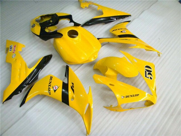 ABS 2004-2006 Yellow Yamaha YZF R1 Motorbike Fairing UK