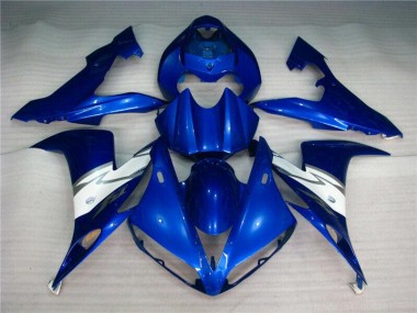 ABS 2004-2006 Blue White Yamaha YZF R1 Bike Fairings UK