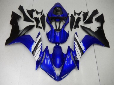 ABS 2004-2006 Blue White Black Yamaha YZF R1 Bike Fairings UK