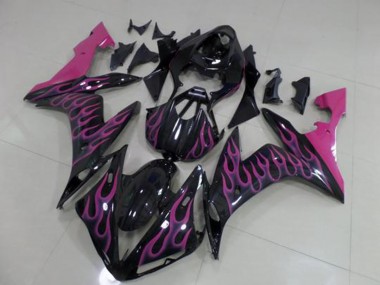 ABS 2004-2006 Pink Flame Yamaha YZF R1 Motorcylce Fairings UK