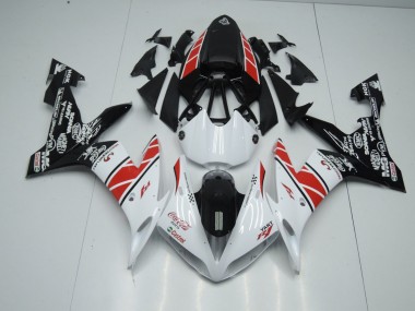 ABS 2004-2006 White Black Stickers Yamaha YZF R1 Motorbike Fairing UK