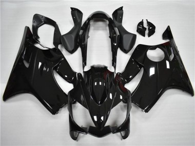 ABS 2004-2007 Glossy Black Honda CBR600 F4i Motorcycle Fairing Kits & Bodywork UK