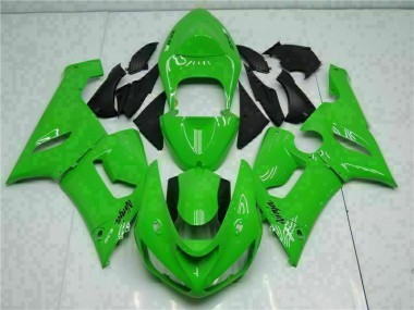 ABS 2005-2006 Green Kawasaki ZX6R Motorcycle Replacement Fairings UK