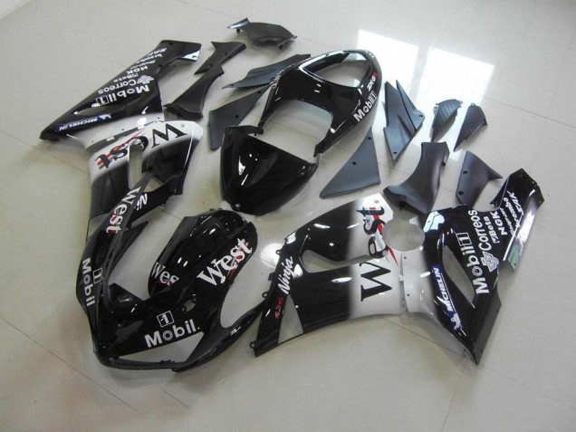 ABS 2005-2006 West Kawasaki ZX6R Motorcylce Fairings UK