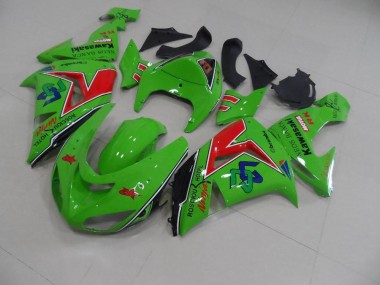 ABS 2005-2006 Neos Banca Kawasaki ZX6R Bike Fairing Kit UK