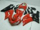 ABS 2005-2006 Red Kawasaki ZX6R Bike Fairing Kit UK