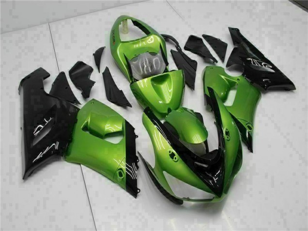 ABS 2005-2006 Green Kawasaki ZX6R Motorcycle Bodywork UK