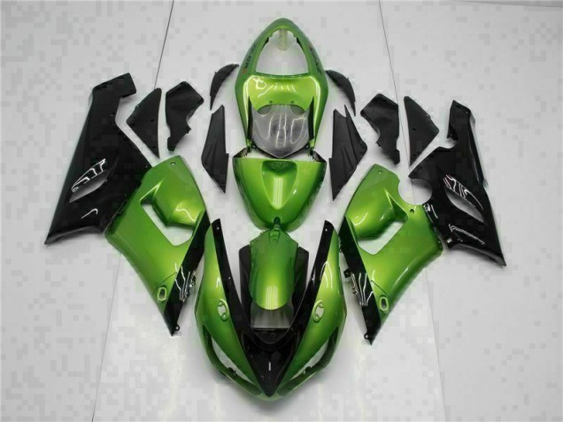 ABS 2005-2006 Green Kawasaki ZX6R Motorcycle Bodywork UK