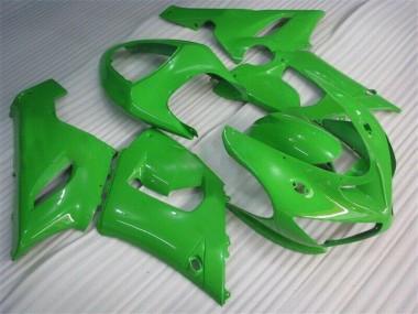 ABS 2005-2006 Green Kawasaki ZX6R Replacement Fairings UK