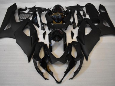 ABS 2005-2006 Glossy Matte Black Suzuki GSXR 1000 Motor Bike Fairings UK