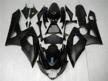 ABS 2005-2006 Black Suzuki GSXR 1000 Motorcycle Fairings Kits UK