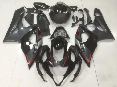 ABS 2005-2006 Black Grey Suzuki GSXR 1000 Moto Fairings UK