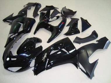 ABS 2006-2007 Black Matte Black Kawasaki ZX10R Motorbike Fairing UK