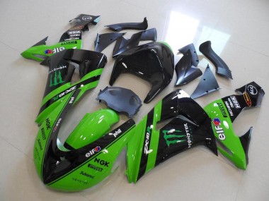 ABS 2006-2007 Monster Race Kawasaki ZX10R Motorbike Fairing Kits UK