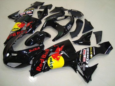 ABS 2006-2007 Red Bull Kawasaki ZX10R Motorcycle Replacement Fairings UK