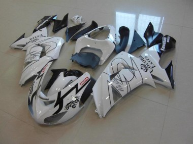 ABS 2006-2007 White Corona Kawasaki ZX10R Motor Fairings UK