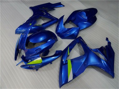 ABS 2006-2007 Blue Suzuki GSXR 600/750 Motorbike Fairings UK