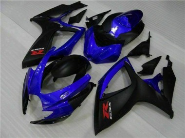 ABS 2006-2007 Blue Black Suzuki GSXR 600/750 Motorbike Fairing Kits UK