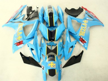 ABS 2006-2007 Blue Black Suzuki GSXR 600/750 Replacement Fairings UK