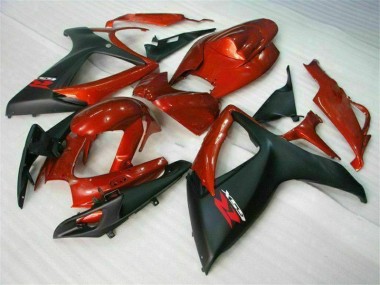 ABS 2006-2007 Red Black Suzuki GSXR 600/750 Motorcycle Bodywork UK