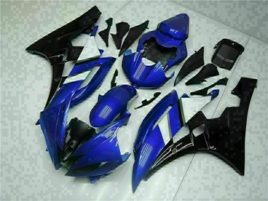 ABS 2006-2007 Blue Black Yamaha YZF R6 Motorcycle Fairing Kit UK