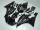 ABS 2006-2007 Black Yamaha YZF R6 Motorbike Fairings UK