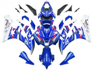 ABS 2006-2007 Blue Star Fiat Yamaha YZF R6 Replacement Motorcycle Fairings UK