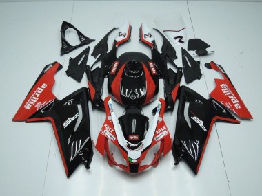 ABS 2006-2011 Black and Red Aprilia RS125 Motorcycle Fairing UK